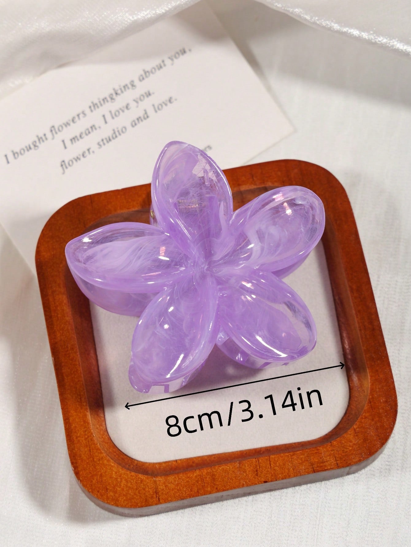 Pinces à Cheveux Fleurs – Lot de 3 – (Rose/Blanc/Bleu)