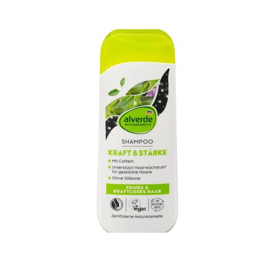 Alverde – Shampooing Caféine Force & Énergie – 200 ml