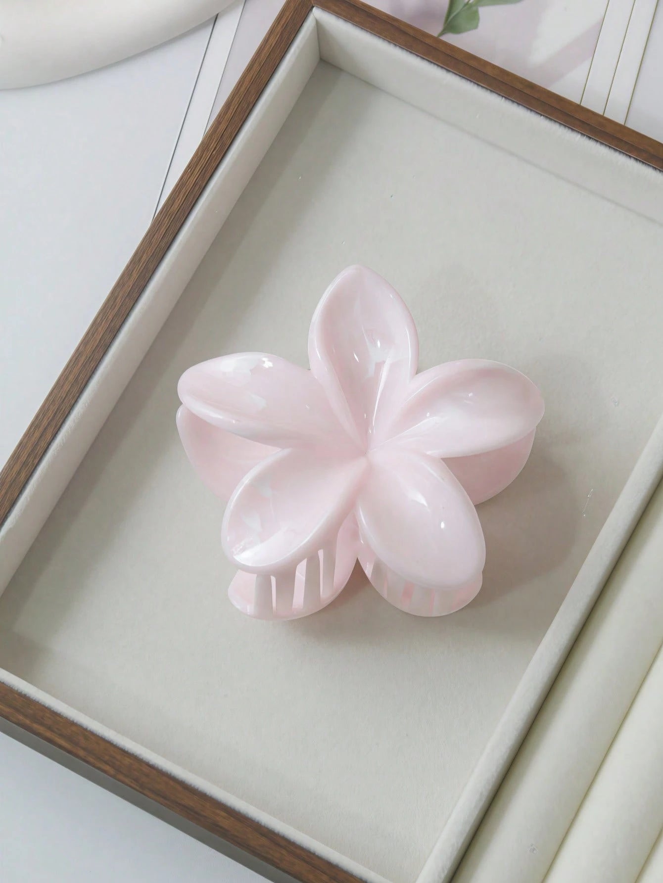Pinces à Cheveux Fleurs – Lot de 3 – (Rose/Blanc/Bleu)